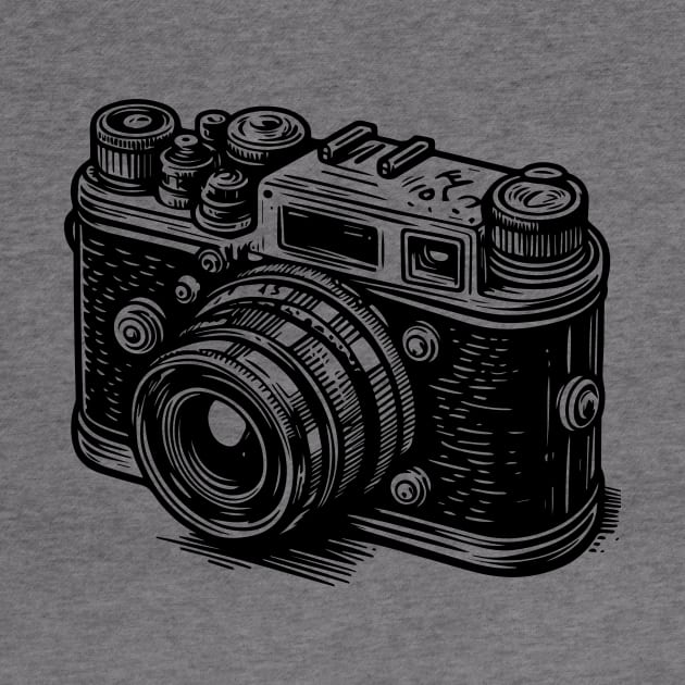 Retro Camera by n23tees